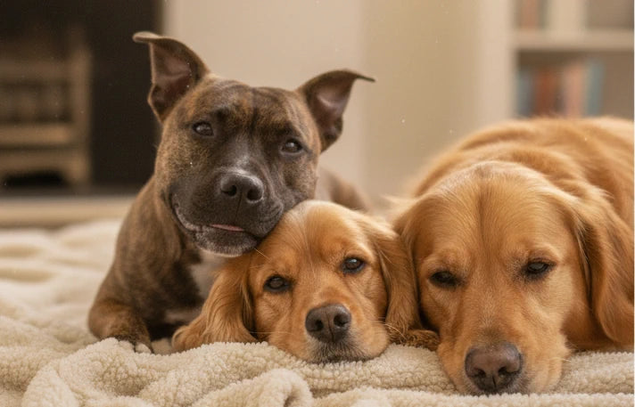 Les chiens que soutient l’Association ABC