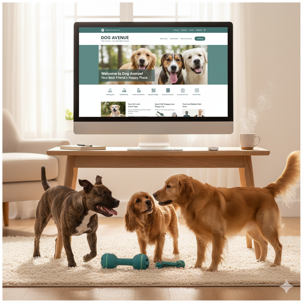 Dog Avenue, la future plateforme dédiée aux chiens